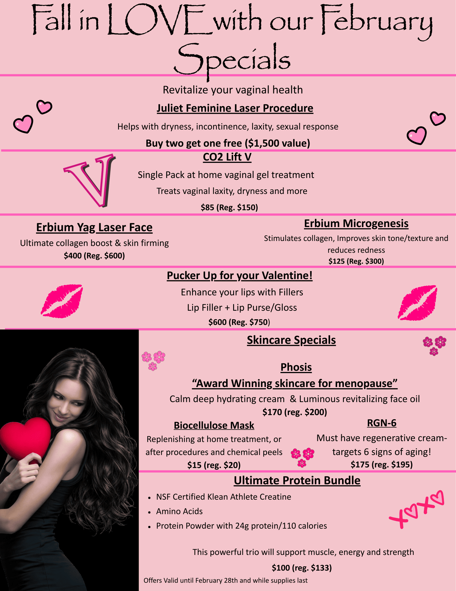 Fall in LOVE in Febuary January 2025 Specials